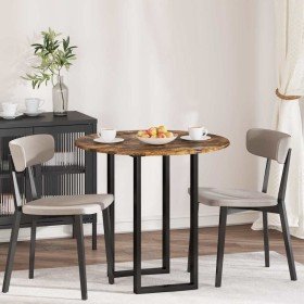 Encimera Roble ahumado 80 x 80 x 1,5 cm Madera de ingeniería en Tableros para mesas | Comprar online en Foro24