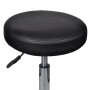 Taburete de oficina negro de vidaXL, Sillas de oficina - Ref: Foro24-240471, Precio: 59,34 €, Descuento: %