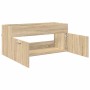 Mueble de lavabo con puerta Roble Sonoma 38,5 x 100 x 46 cm