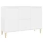 White engineered wood sideboard 101x35x70 cm by vidaXL, Sideboards - Ref: Foro24-806103, Price: 88,81 €, Discount: %