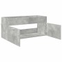 Mueble de lavabo con puerta Gris Concreto 38,5 x 100 x 46 cm