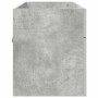 Mueble de lavabo con puerta Gris Concreto 38,5 x 100 x 46 cm