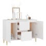 Weißes Sideboard aus Holzwerkstoff, 101 x 35 x 70 cm von vidaXL, Sideboards - Ref: Foro24-806103, Preis: 91,94 €, Rabatt: %