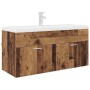Mueble de lavabo con puerta Madera Vieja 38,5 x 100 x 46 cm