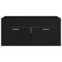 Mueble de lavabo con puerta Roble Negro 38,5 x 100 x 46 cm