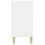 White engineered wood sideboard 101x35x70 cm by vidaXL, Sideboards - Ref: Foro24-806103, Price: 88,81 €, Discount: %