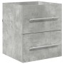 Mueble de lavabo con cajón Gris Concreto 38,5 x 41 x 48 cm