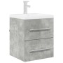 Mueble de lavabo con cajón Gris Concreto 38,5 x 41 x 48 cm