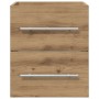 Mueble de lavabo con cajón Roble artesanal 38,5 x 41 x 48 cm