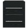 Mueble de lavabo con cajón Roble Negro 38,5 x 41 x 48 cm