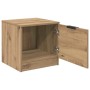 Mueble de cama 2 pcs Roble artisan 40 x 39 x 40 cm