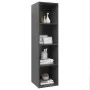 Mueble TV pared madera contrachapada gris 37x37x142,5 cm de vidaXL, Muebles TV - Ref: Foro24-805491, Precio: 54,21 €, Descuen...