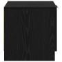 Mueble de cama 2 pcs Roble negro 40 x 39 x 40 cm