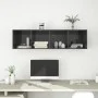 Mueble TV pared madera contrachapada gris 37x37x142,5 cm de vidaXL, Muebles TV - Ref: Foro24-805491, Precio: 54,21 €, Descuen...