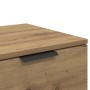 Mueble de cama con cajón 2 pcs Roble artisan 40 x 39 x 40 cm