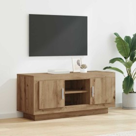 Gabinete de TV Roble artesanal 102 x 35 x 45 cm