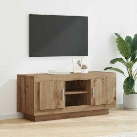Gabinete de TV Roble artesanal 102 x 35 x 45 cm en Muebles TV | Comprar online en Foro24