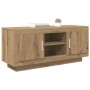 Gabinete de TV Roble artesanal 102 x 35 x 45 cm