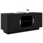 Gabinete de TV Roble Negro 102 x 35 x 45 cm