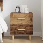 Mueble de cama con cajón Madera vieja 40 x 35 x 47.5 cm