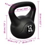 Kettlebell-Gewicht 12 kg von vidaXL, freies Gewicht - Ref: Foro24-90392, Preis: 39,89 €, Rabatt: %
