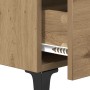 Mueble de cama con cajón 2 pcs Roble artisan 40 x 35 x 47.5 cm