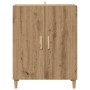 Vitrina Roble artesanal 70 x 34 x 90 cm Madera contrachapada