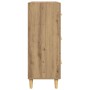 Vitrina Roble artisan 34 x 69.5 x 90 cm Madera contrachapada