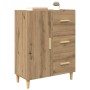 Vitrina Roble artisan 34 x 69.5 x 90 cm Madera contrachapada