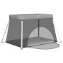 Parque infantil para bebés con colchón tela lino gris claro von vidaXL, Baby-Laufgitter - Ref: Foro24-10301, Preis: 60,12 €, ...