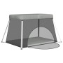 Parque infantil para bebés con colchón tela lino gris claro von vidaXL, Baby-Laufgitter - Ref: Foro24-10301, Preis: 60,62 €, ...