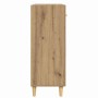 Vitrina Roble artisan 34 x 69.5 x 89 cm Madera contrachapada