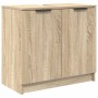 Gabinete de Baño con puerta Roble Sonoma 64,5 x 33,5 x 59 cm