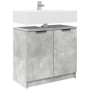 Gabinete de Baño con puerta Gris Concreto 64,5 x 33,5 x 59 cm