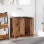 Gabinete de Baño con puerta Madera Vieja 64,5 x 33,5 x 59 cm