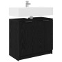 Gabinete de Baño con puerta Roble Negro 64,5 x 33,5 x 59 cm