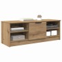 Gabinete de TV Roble artesanal 102 x 35 x 36,5 cm