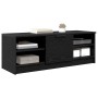 Gabinete de TV Roble Negro 102 x 35 x 36,5 cm