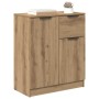 Vitrina Roble artisan 60 x 30 x 70 cm Madera contrachapada