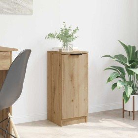 Vitrina Roble artisan 30 x 30 x 70 cm Madera contrachapada