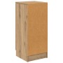 Vitrina Roble artisan 30 x 30 x 70 cm Madera contrachapada