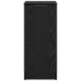 Vitrina Roble negro 30 x 30 x 70 cm Madera contrachapada