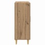 Vitrina Roble artesanal 69,5 x 34 x 90 cm Madera contrachapada