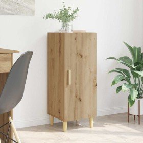Vitrina Roble artisan 34.5 x 34 x 90 cm Madera contrachapada