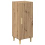 Vitrina Roble artisan 34.5 x 34 x 90 cm Madera contrachapada