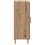 Vitrina Roble artisan 34.5 x 34 x 90 cm Madera contrachapada