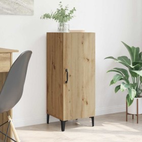 Vitrina Roble artisan 34.5 x 34 x 90 cm Madera contrachapada