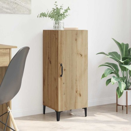 Vitrina Roble artisan 34.5 x 34 x 90 cm Madera contrachapada