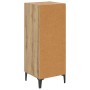 Vitrina Roble artisan 34.5 x 34 x 90 cm Madera contrachapada