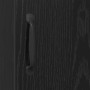 Vitrina Roble negro 34.5 x 34 x 90 cm Madera contrachapada